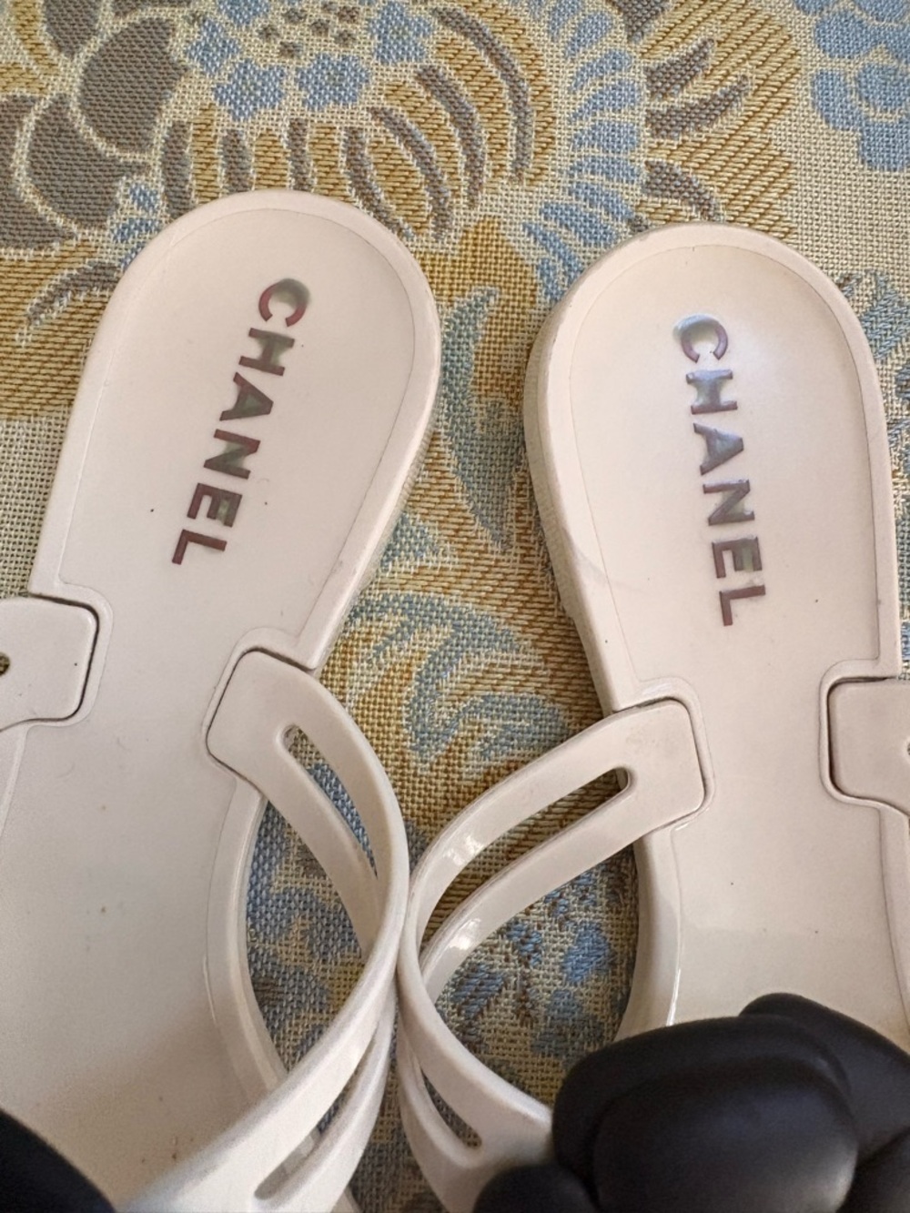 Chanel Jelly Camellia sandals 38 - Picture 4 of 10